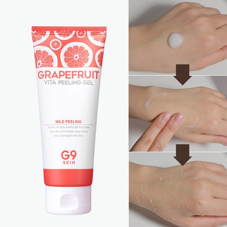 Delikatny peeling do twarzy 150 ml (Grapefruit Vita Peeling Gel) G9Skin