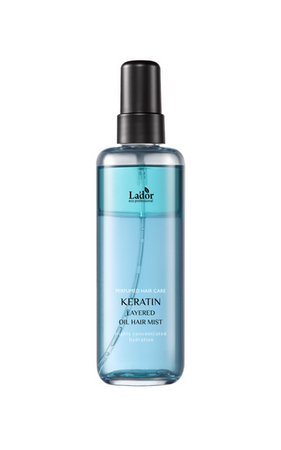 Dwufazowa mgiełka do włosów (Keratin Layered Oil Hair Mist) La'dor