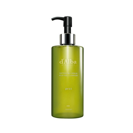 Hipoalergiczny żel myjący do twarzy (Peptide No-Sebum Mild Gel Cleanser) d Alba Piedmont