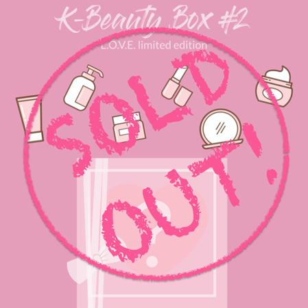 K-Beauty Box #2 (L.O.V.E. Box)- limited edition