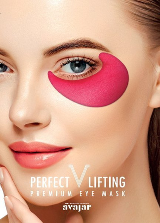 Liftingujące płatki pod oczy 4 sztuki (PERFECT V LIFTING PREMIUM EYE MASK) Avajar