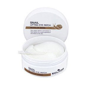 Liftingujące płatki pod oczy ze śluzem ślimaka (Snail Lifting Eye Patch (50 sztuk) ECLADO