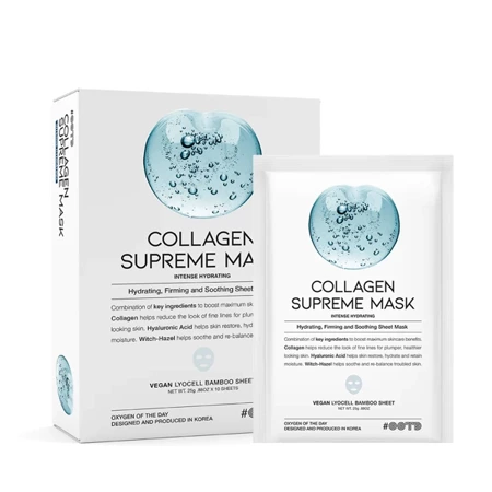 Maska w płachcie z kolagenem (Collagen Supreme Mask) OOTD