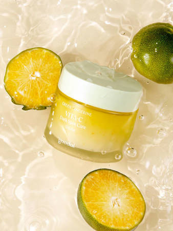 Rozjaśniający krem do twarzy (Green Tangerine VitaC Cream) Goodal