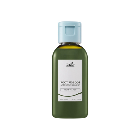 Szampon do włosów z wąkrotą azjatycką i drzewem herbacianym 50 ml (ROOT RE-BOOT ACTIVATING SHAMPOO Cica & Tea Tree) La'dor