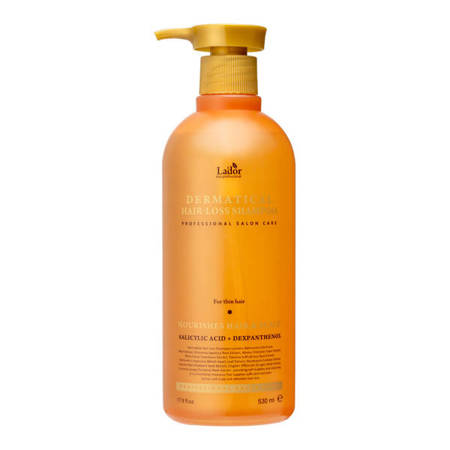 Szampon przeciw wypadaniu cienkich włosów 530 ml (Dermatical Hair-Loss Shampoo) La'dor