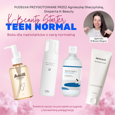 Zestaw startowy dla dla nastolatków z cerą normalną (K-Beauty Starter TEEN NORMAL)