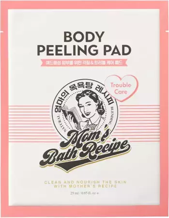 Złuszczający płatek do ciała na problemy skórne (Body Peeling Pad Trouble Care) Mom's Bath Recipe